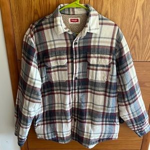 Wrangler Fleece Lined Flannel